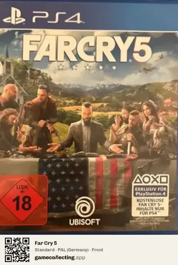 Far Cry 5 PlayStation 4, Germany box front