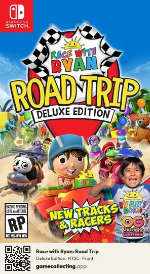 Race with Ryan: Road Trip Nintendo Switch, NTSC box front