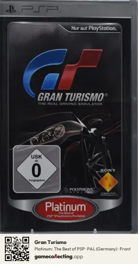 Gran Turismo PlayStation Portable, Germany box front