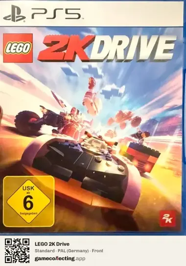 LEGO 2K Drive PlayStation 5, Germany box front