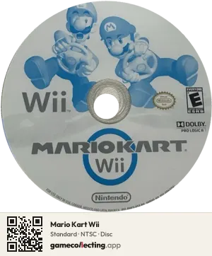 Mario Kart Wii Nintendo Wii, NTSC disc