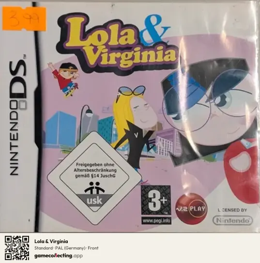 Lola & Virginia Nintendo DS, Germany box front