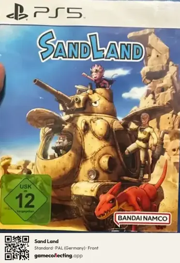 Sand Land PlayStation 5, Germany box front