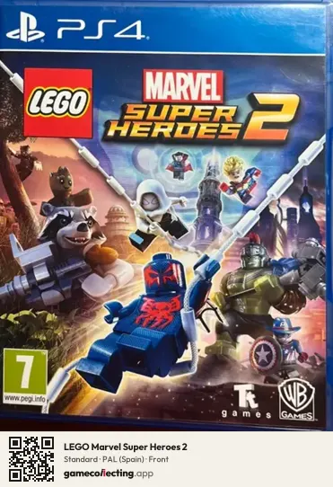 LEGO Marvel Super Heroes 2 PlayStation 4, Spain box front