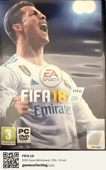 FIFA 18 Computer, PAL box front