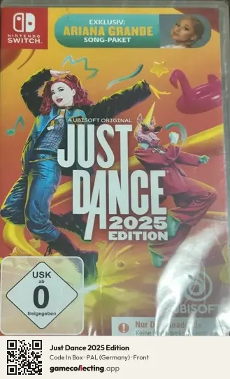 Just Dance 2025 Edition Nintendo Switch, Germany box front