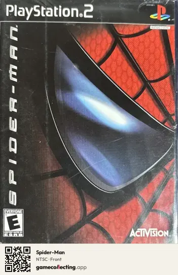 Spider-Man PlayStation 2, NTSC box front