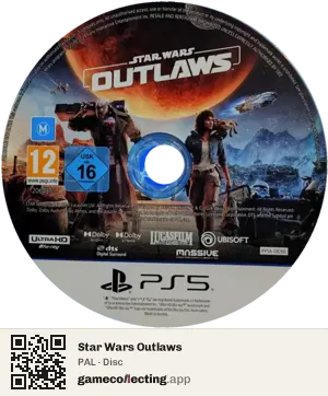 Star Wars Outlaws PlayStation 5, PAL disc