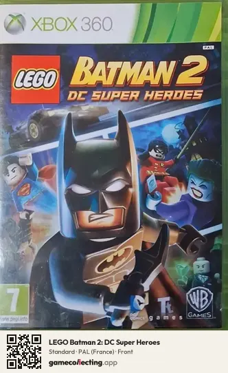 LEGO Batman 2: DC Super Heroes Xbox 360, France box front