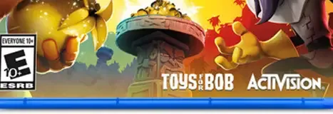Crash Team Rumble, the ESRB box on its front