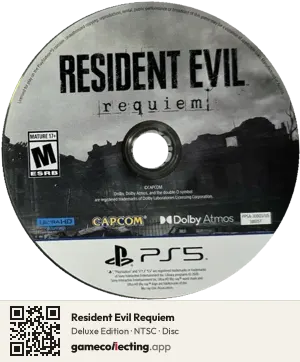 Resident Evil Requiem PlayStation 5, NTSC disc