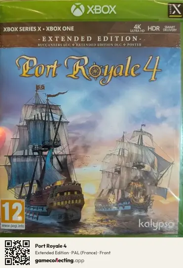 Port Royale 4 Xbox Series X, France box front