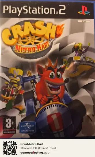 Crash Nitro Kart PlayStation 2, France box front