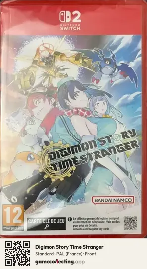 Digimon Story Time Stranger Nintendo Switch 2, France box front
