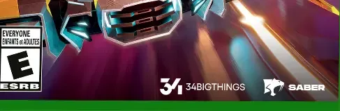 Redout 2, the ESRB box on its front