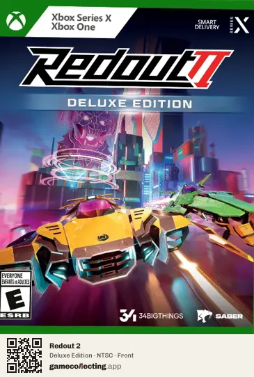 Redout 2 Xbox Series X, NTSC box front