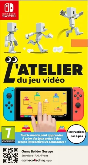 Game Builder Garage Nintendo Switch, PAL box front