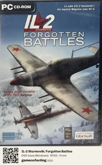 IL-2 Sturmovik: Forgotten Battles Computer, NTSC box front