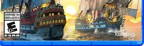 Port Royale 4, the ESRB box on its front