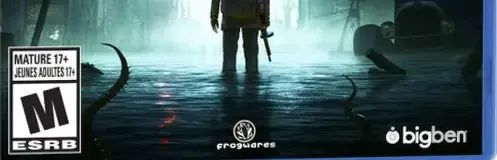 Sinking City, the ESRB box on its front