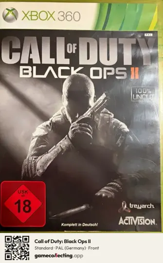 Call of Duty: Black Ops II Xbox 360, Germany box front