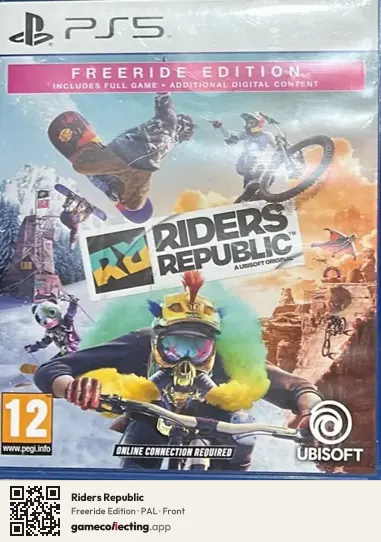 Riders Republic PlayStation 5, PAL box front