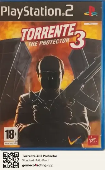 Torrente 3: El Protector PlayStation 2, PAL box front