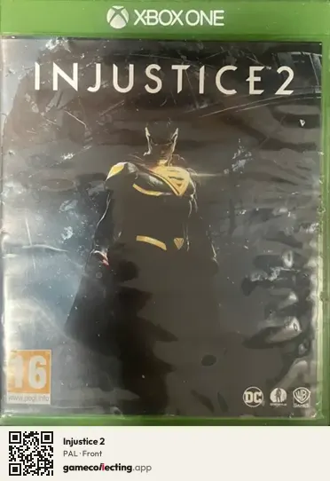 Injustice 2 Xbox One, PAL box front
