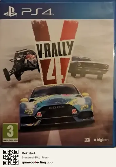 V-Rally 4 PlayStation 4, PAL box front