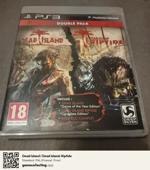 Dead Island / Dead Island: Riptide PlayStation 3, France box front