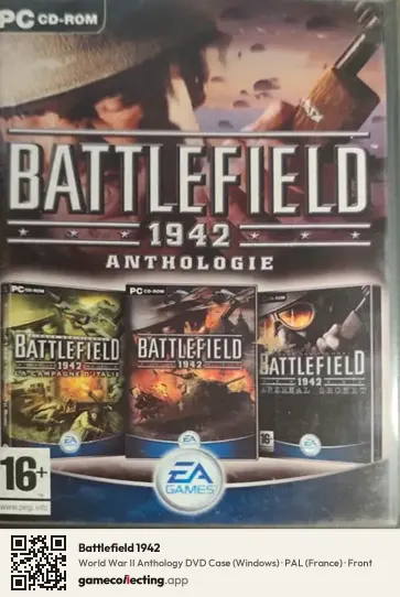 Battlefield 1942 Computer, France box front