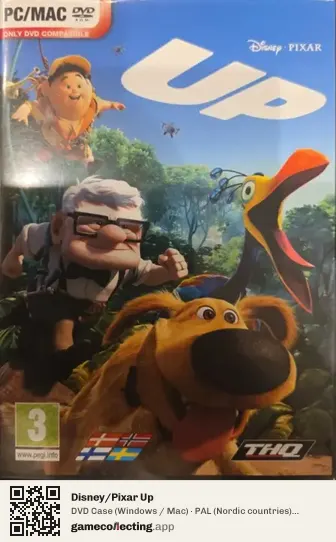 Disney/Pixar Up Computer, Nordic countries box front