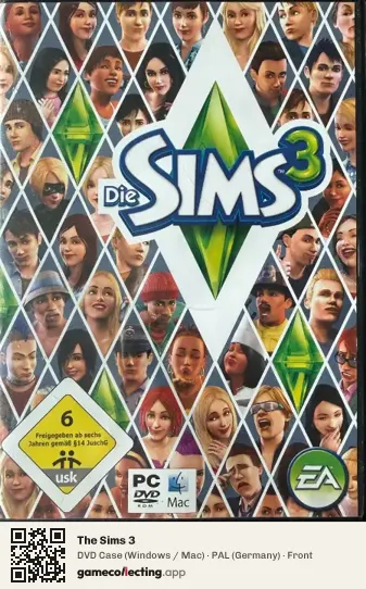 The Sims 3 Computer, Germany box front