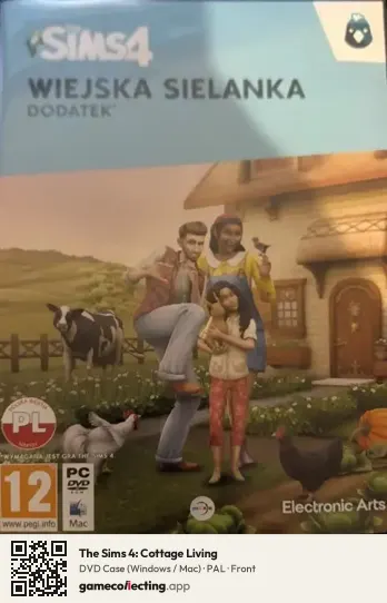 The Sims 4: Cottage Living Computer, PAL box front