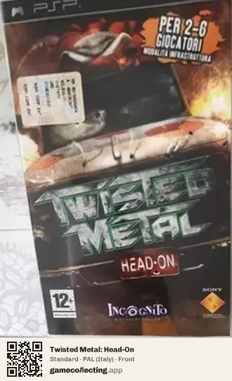Twisted Metal: Head-On PlayStation Portable, Italy box front