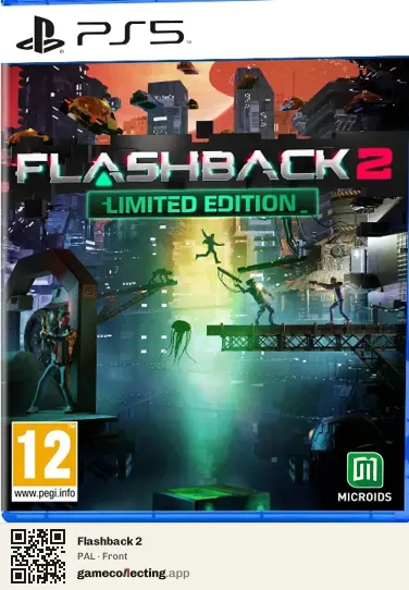 Flashback 2 PlayStation 5, PAL box front