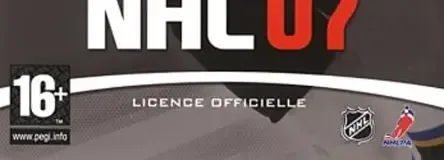 NHL 07, the PEGI square on its front