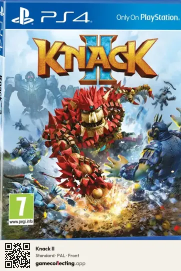 Knack II PlayStation 4, PAL box front