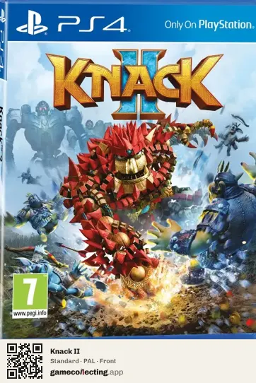 Knack II PlayStation 4, PAL box front