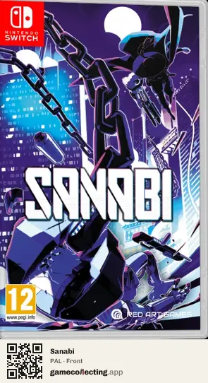 Sanabi Nintendo Switch, PAL box front