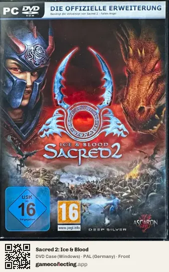 Sacred 2: Ice & Blood Computer, Germany box front