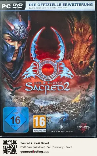 Sacred 2: Ice & Blood Computer, Germany box front
