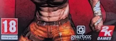 Borderlands, the PEGI square on its front