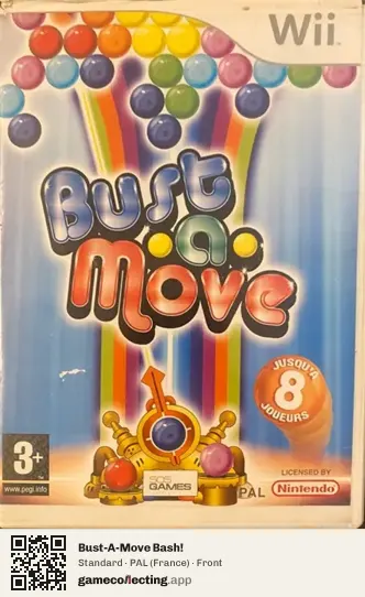 Bust-A-Move Bash! Nintendo Wii, France box front
