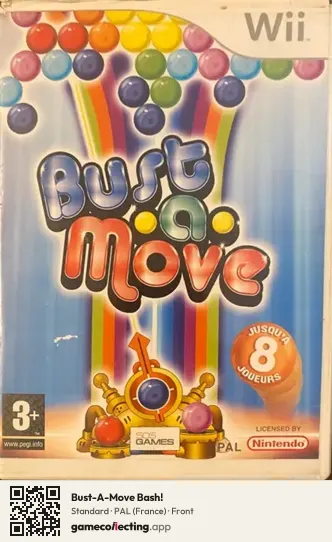 Bust-A-Move Bash! Nintendo Wii, France box front