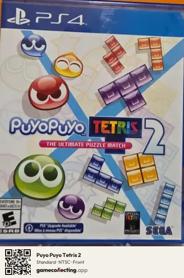Puyo Puyo Tetris 2 PlayStation 4, NTSC box front