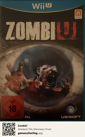 ZombiU Nintendo Wii U, Germany box front