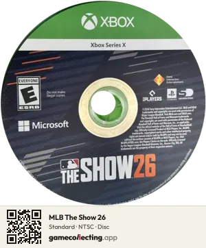 MLB The Show 26 Xbox Series X, NTSC disc