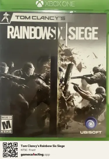 Tom Clancy's Rainbow Six Siege Xbox One, NTSC box front