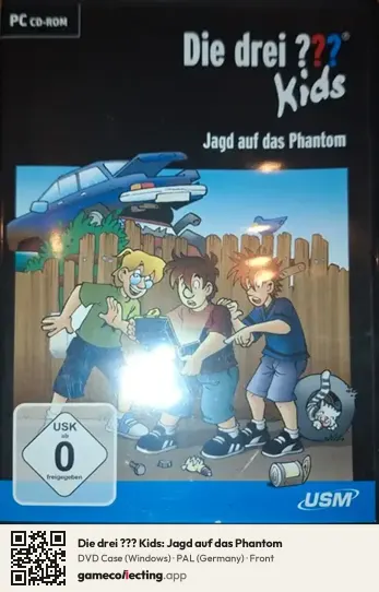 Die drei ??? Kids: Jagd auf das Phantom Computer, Germany box front